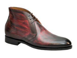 Giày tây nam da bò cổ lửng chukka boot vyhofoco vh59 cao cấp 001