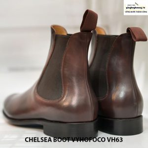 Giày da bò nam cổ cao chelsea boot vyhofoco vh63 cao cấp 004