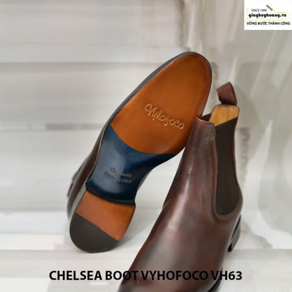 Giày tây da bò nam cổ cao chelsea boot vyhofoco vh63 giá rẻ 003