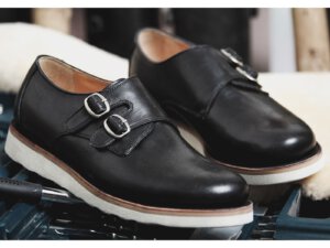 Bán giày tây nam da bò sneaker đẹp monkstrap knar kanat 07 006