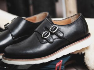 Bán giày tây nam da bò sneaker đẹp monkstrap knar kanat 07 005