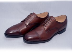 Giày tây nam da bò Derby vyhofoco T1703 cao cấp chính hãng 001