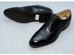 Giày tây nam da bò Derby vyhofoco T1703 cao cấp chính hãng màu đen 004
