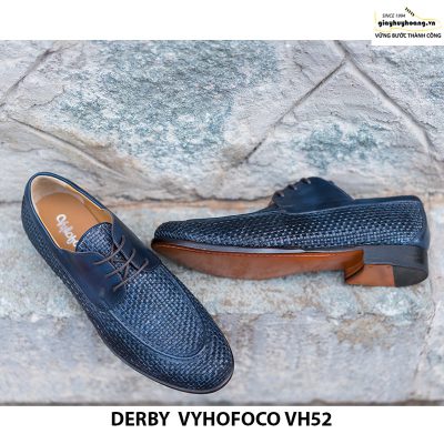 Giày da bò nam Derby Vyhofoco CH52 chính hãng cao cấp 002