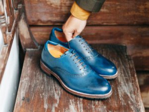 Giày Tây da nam đẹp Oxford Knar Arges cao cấp chính hãng 005