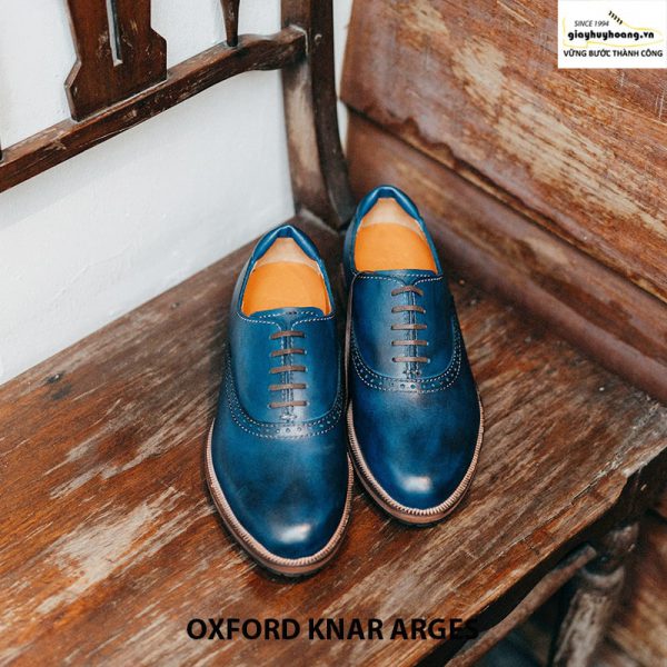Giày nam da đẹp Oxford Knar Arges cao cấp chính hãng 004