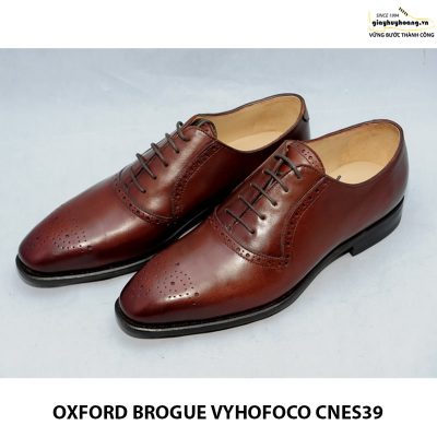 Giày da nam oxford vyhofoco cnes39 chính hãng cao cấp 009