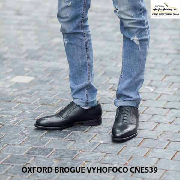 Giày da nam giá rẻ oxford vyhofoco cnes39 chính hãng cao cấp 007