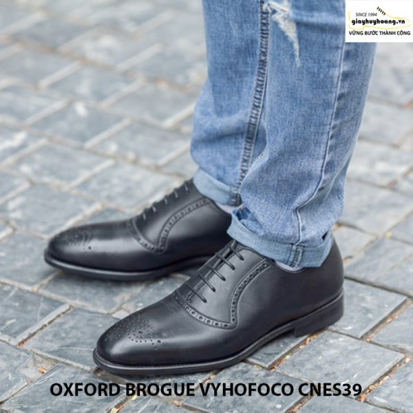 Giày da nam đẹp oxford vyhofoco cnes39 chính hãng cao cấp 006