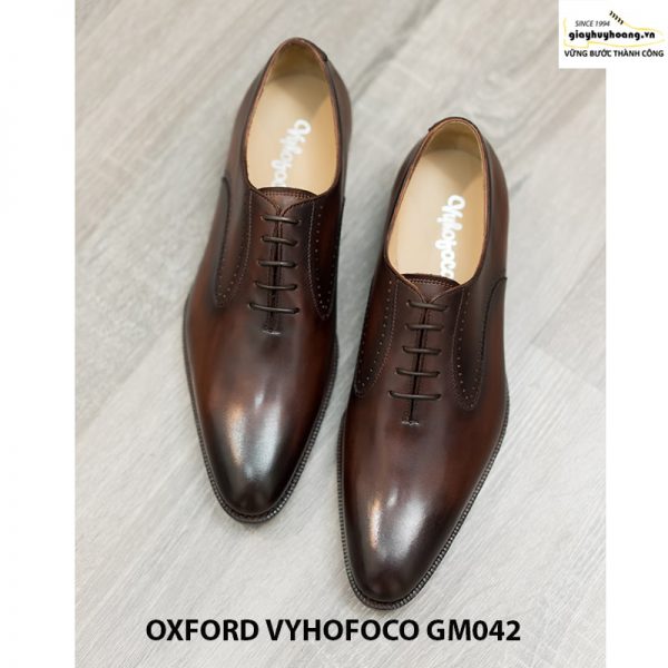 Giày tây nam đẹp Oxford Vyhofoco GM042 chính hãng 007