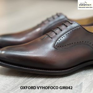 Giày da nam đẹp cao cấp Oxford Vyhofoco GM042 chính hãng 006