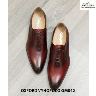 Giày da nam đẹp giá rẻ Oxford Vyhofoco GM042 chính hãng 005