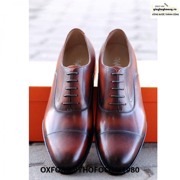 Giày nam da bò cao cấp đẹp Oxford Vyhofoco U1980 008