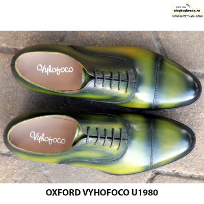Giày nam da bò đẹp cao cấp đẹp Oxford Vyhofoco U1980 003