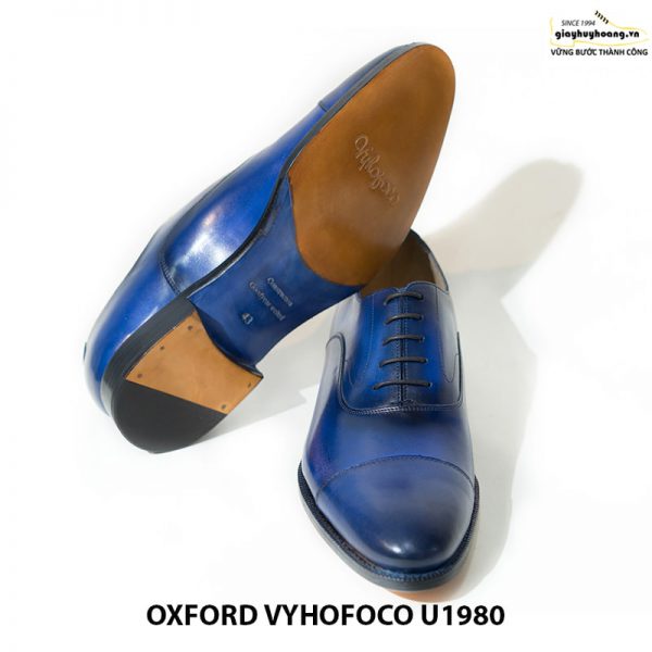 Giày tây da nam da bò cao cấp đẹp Oxford Vyhofoco U1980 002