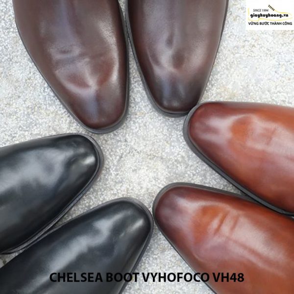 Giày da nam cổ cao cao cấp chính hãng CHELSEA BOOT vyhofoco VH48 006