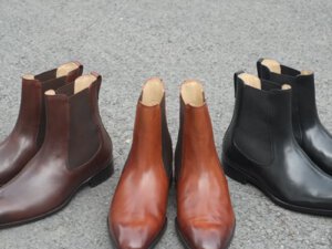 Giày da nam cổ cao đẹp chính hãng CHELSEA BOOT vyhofoco VH48 006