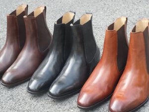 Giày da nam cổ cao chính hãng CHELSEA BOOT vyhofoco VH48 005