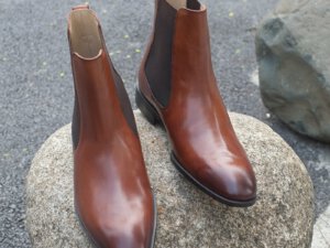 Giày tây da nam cổ cao chính hãng CHELSEA BOOT vyhofoco VH48 002