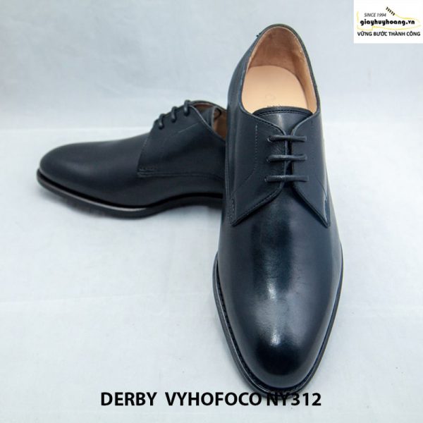 Giày tây nam da bò cao cấp Derby vyhofoco NY312 cao cấp chính hãng 005