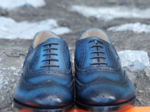 Giày da bò thật nam Oxford brogue Vyhofoco U1983 cao cấp chính hãng 003