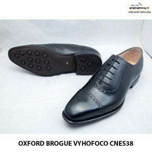 Giày tây da nam thủ công oxford vyhofoco cnes38 chính hãng 007