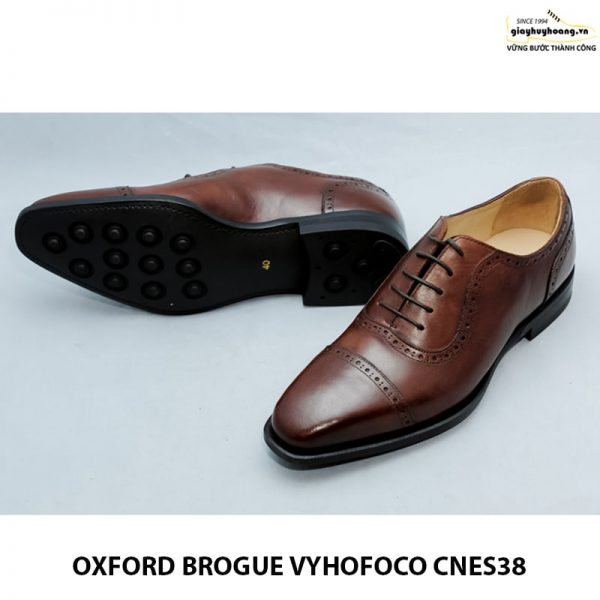 Giày tây da nam thủ công oxford vyhofoco cnes38 chính hãng 005