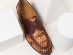 Giày nam da bò trẻ trung cao cấp derby vyhofoco vh67 chính hãng 006