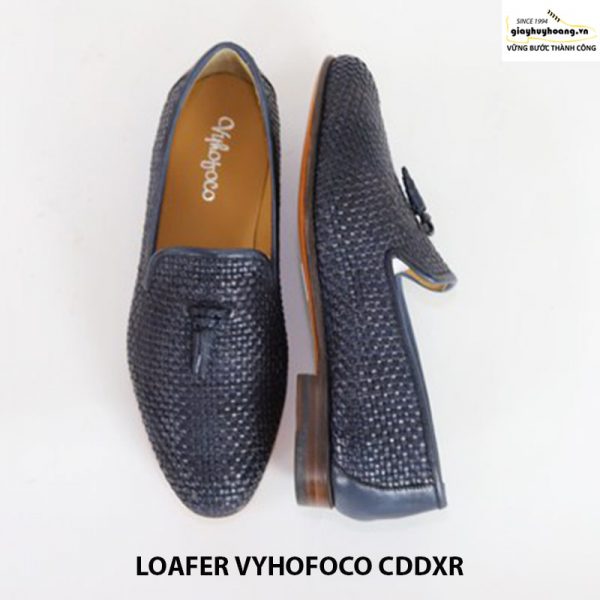 Giày lười loafer da bò nam đẹpvyhofoco CDDXR cao cấp chính hãng 003