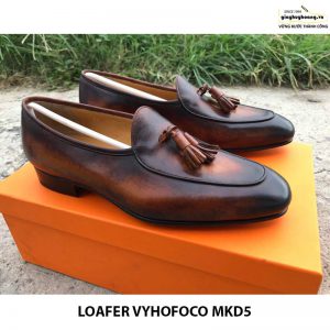 Giày lười da bò thật nam Loafer Vyhofoco Mkd5 giá rẻ 005