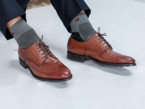 Giày nam da bò giá rẻ Derby Vyhofoco BC010 chính hãng cao cấp 002