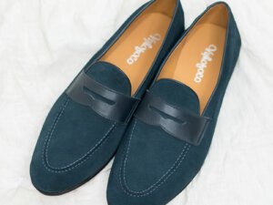 Giày nam lười da bò loafer Vyhofoco MKD2 cao cấp 001