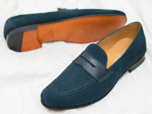 Giày nam lười da bò chính hãng loafer Vyhofoco MKD2 cao cấp 004