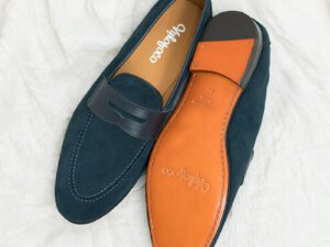 Giày tây nam lười da bò loafer Vyhofoco MKD2 cao cấp 002