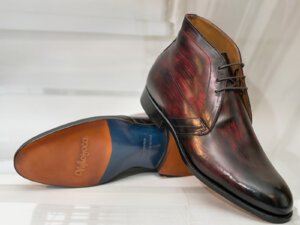 Giày nam da bò thật cổ lửng chukka boot vyhofoco vh59 cao cấp 004