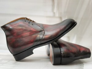 Giày tây nam da bò cổ lửng chukka boot vyhofoco vh59 giá rẻ 003