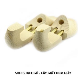 Shoes Tree - Cây giữ form giày gỗ Huy Hoàng tự nhiên 005