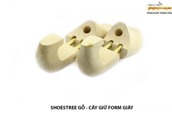Shoes Tree - Cây giữ form giày gỗ Huy Hoàng tự nhiên 005