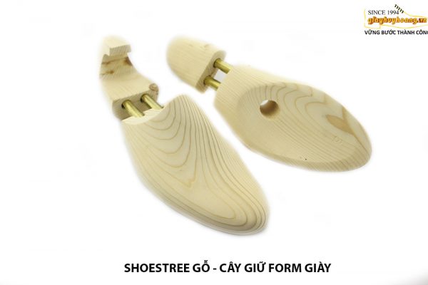 Shoes Tree - Cây giữ form giày gỗ Huy Hoàng tự nhiên 003