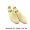Shoes Tree - Cây giữ form giày gỗ Huy Hoàng tự nhiên 001