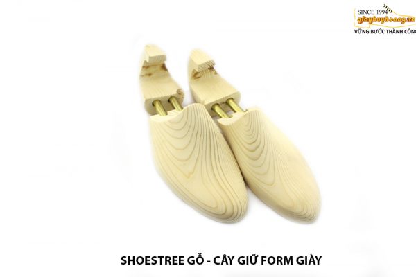 Shoes Tree - Cây giữ form giày gỗ Huy Hoàng tự nhiên 001