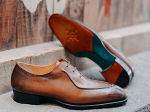 Giày oxford da bò thật huy hoàng O2015 005