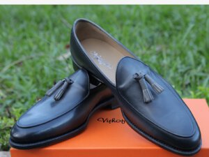Giày lười da nam công sở Vyhofoco Randy chính hãng cao cấp 005