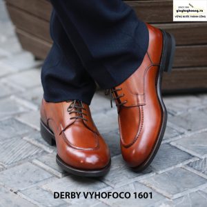 Bán Giày da nam đẹp công sở Derby Vyhofoco 1601 cao cấp giá rẻ 005