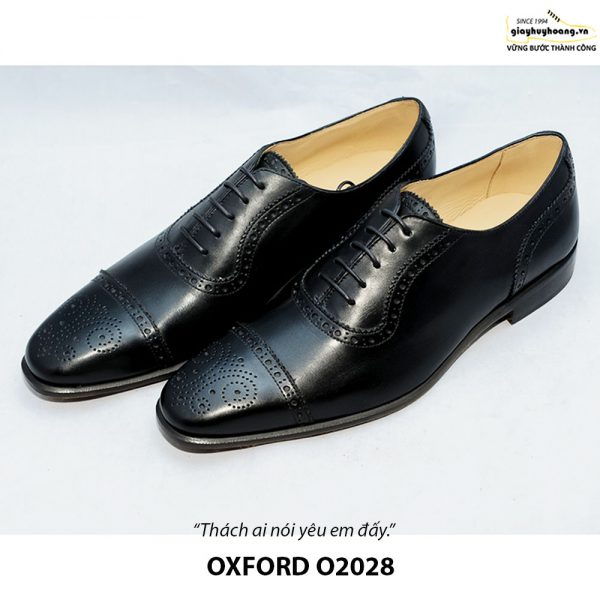 Giày da nam đẹp O2028 Oxford 002