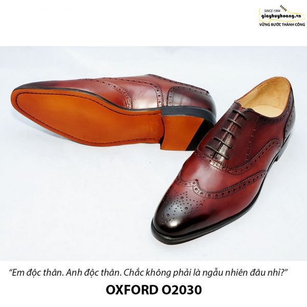 Giày da nam chính hãng Oxford O2030 003