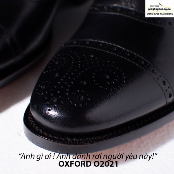 Giày tây da nam buộc dây Oxford Brogues O2021 005