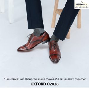 Giày Oxford nam da xịn O2026 003