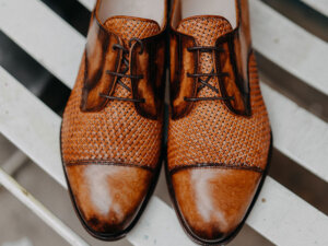 Giày tây nam cột dây đẹp Derby DB2013 001