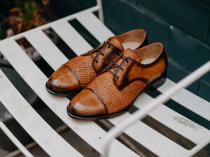 Giày tây nam cột dây đẹp Derby DB2013 002